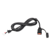 Single USB-A Socket Cable used on motorcycles to charge mobile phones