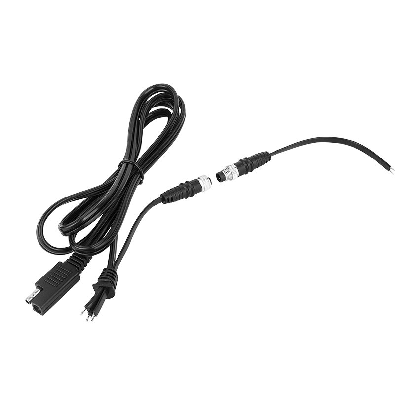 A Wire Harness used for Wireless Charging of Mobile Phones on Construction Vehicles